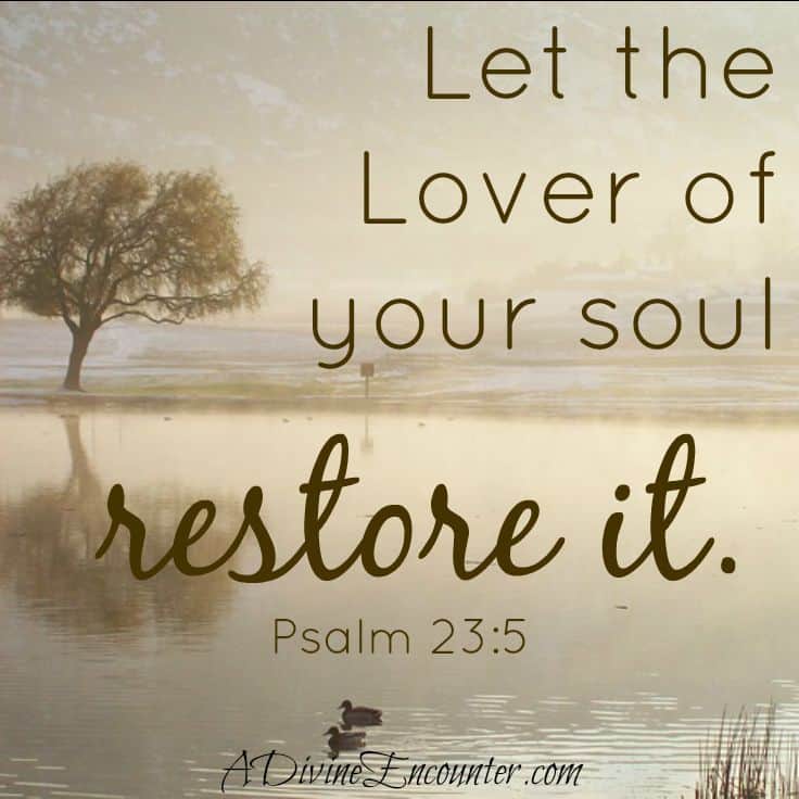 He Restores My Soul A Divine Encounter
