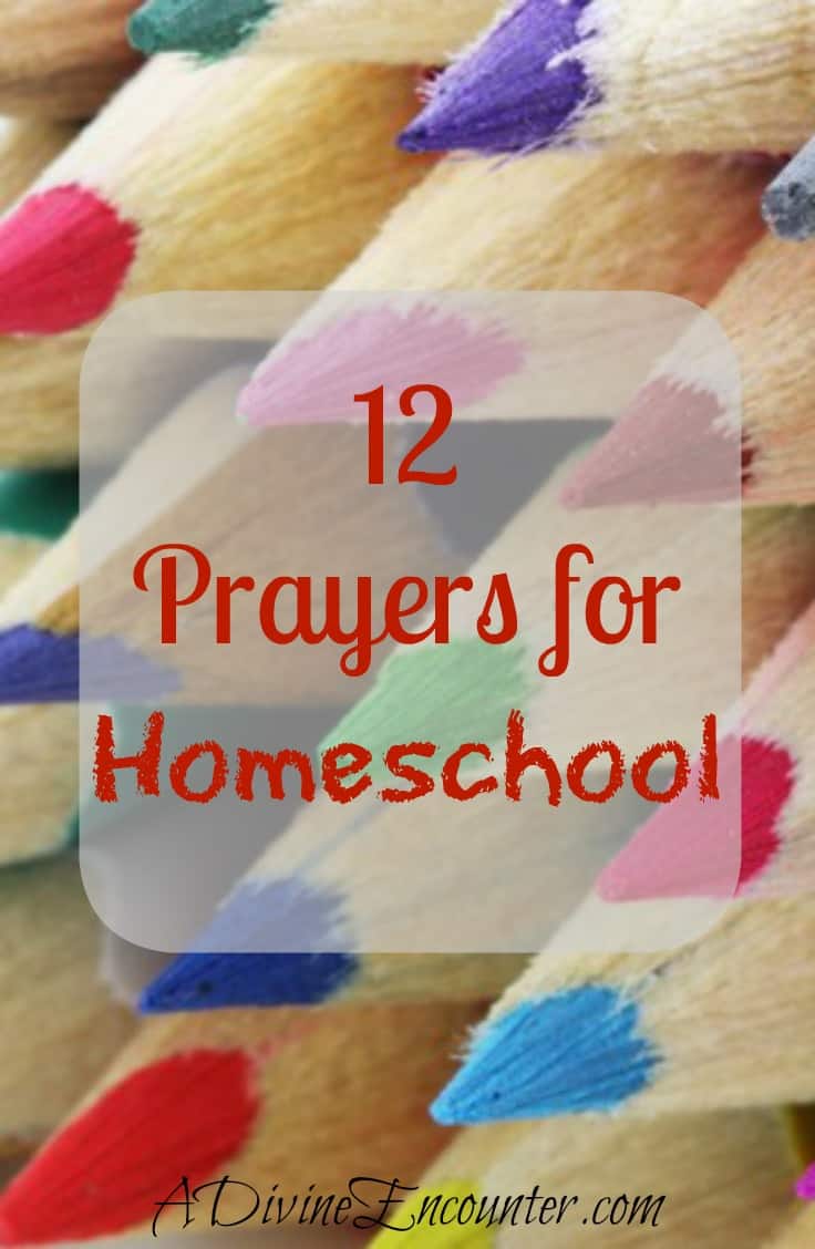 12 Prayers for Homeschool